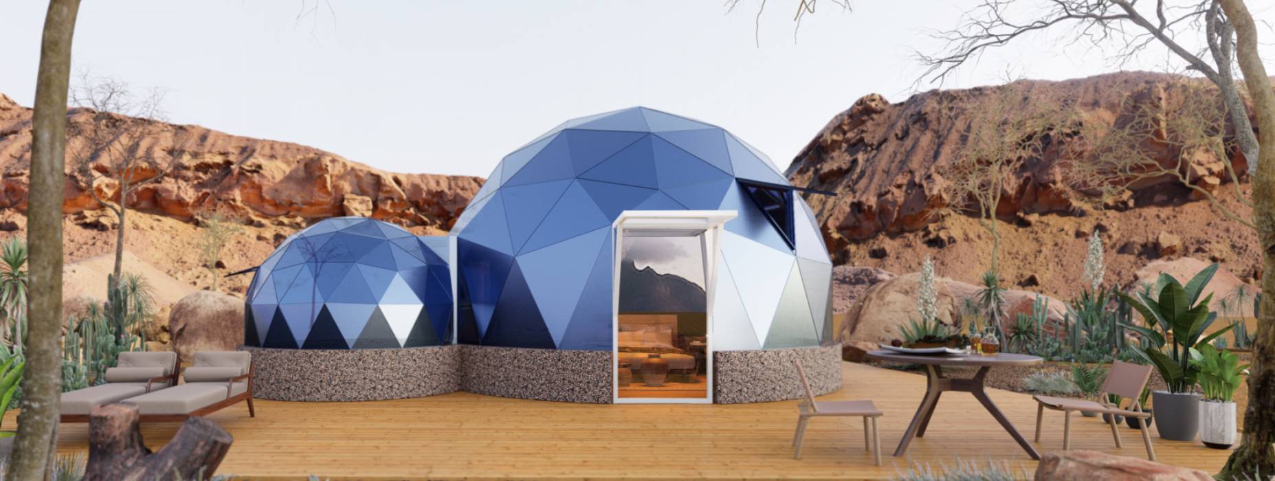 林州市球形智能光伏玻璃星空房